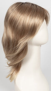 27T613S8  | Medium Red-Gold Blonde and Light Gold Blond Blend with Tips, Shaded with Dark Gold Brown