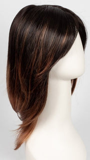 S4-28/32RO SUNRISE | Cascading Ombre Shade | Dark Roots Melt Naturally and blend into Radiant, Fiery Red Ends
