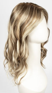 12FS12 MALIBU BLONDE | Light Gold Brown, Light Natural Gold Blonde & Pale Natural Gold-Blonde Blend, Shaded with Light Gold Brown