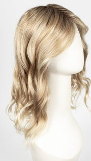 27T613S8 | Medium Red-Gold Blonde and Light Gold Blond Blend with Tips, Shaded with Dark Gold Brown