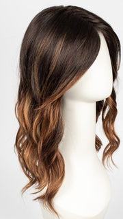 S4-28/32RO SUNRISE | Cascading Ombre Shade | Dark Roots Melt Naturally and blend into Radiant, Fiery Red Ends