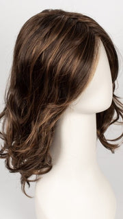 6F27 | Dark Brown with Natural Red-Gold Blonde Highlights and Tips