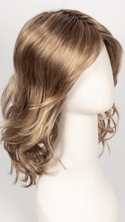 14/26S10 | Light Gold Blonde and Medium Red-Gold Blonde Blend, Shaded with Light Brown