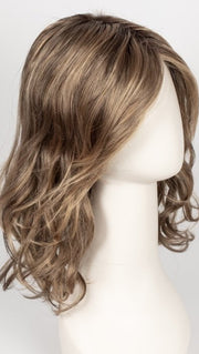 24BT18S8 | Medium Natural Ash Blonde and Light Natural Gold Blonde Blend, Shaded with Medium Brown