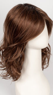 30A27S4 | Medium Natural Red and Medium Red-Gold Blonde Blend, Shaded with Dark Brown