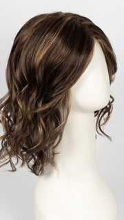 FS6/30/27 Toffee Truffle | Brown, Medium Red-Gold, Medium Red-Gold Blonde Blend with Medium Gold Blonde Bold Highlights