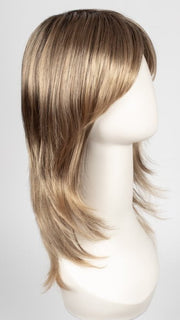 24BT18S8 | Medium Natural Ash Blonde and Light Natural Gold Blonde Blend, Shaded with Medium Brown