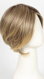 24BT18S8 | Medium Natural Ash and Light Natural Gold Blonde Blend, Shaded with Medium Brown