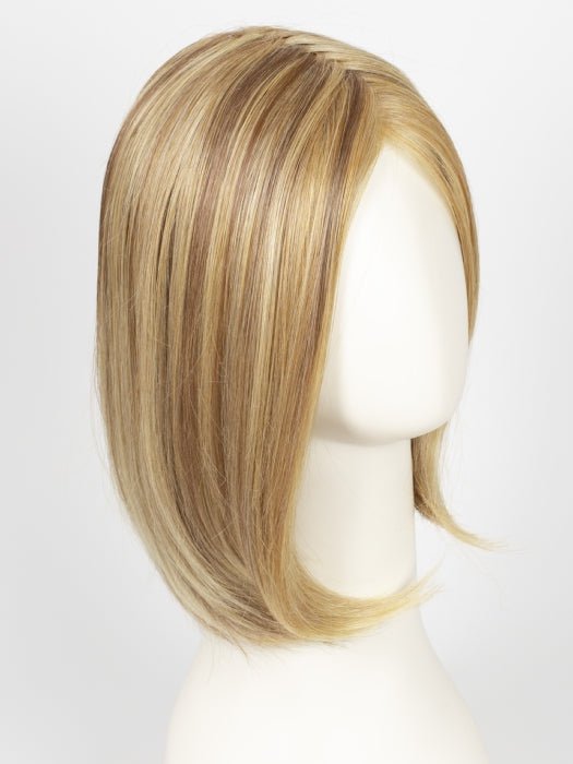 14/26 PRALINES N CREAM  | Medium Natural Gold Brown and Light Red-Gold Blonde Blend with Pale Natural Blonde Highlights