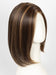 6F27 CARAMEL RIBBON  | Dark Brown with Light Red-Gold Blonde Highlights and Tips