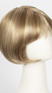 Color Creamy-Toffee = Rooted Dark with Light Platinum Blonde and Light Honey Blonde 50/50 blend