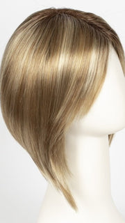 CREAMY TOFFEE R | Rooted Dark Blonde Evenly Blended with Light Platinum Blonde and Light Honey Blonde