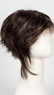 CHOCOLATE SWIRL | Dark Brown Base Evenly Blended with Light Auburn and Honey Blonde 