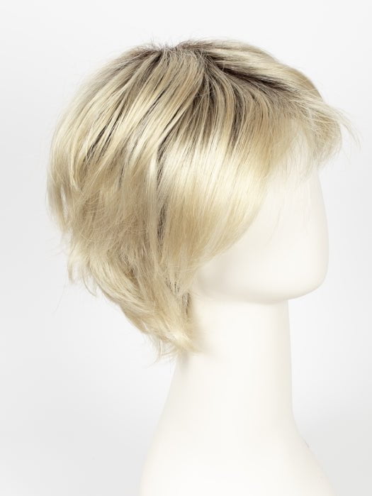 CHAMPAGNE-R | Rooted Dark Blonde with Platinum Blonde Blended Base