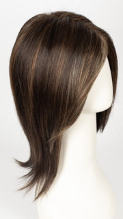 Color Chocolate-Swirl = Dark Brown Base with Light Auburn and Honey Blonde 50/50 highlight