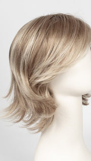 MOCHA H | Rooted Dark with Medium Ash Blonde with Platinum Blonde highlight
