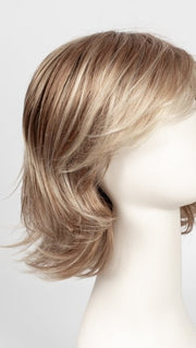 NUTMEG F | Rooted Dark with Honey Brown base with Platinum Blonde highlight