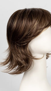 ICED MOCHA R | Rooted Dark with Medium Brown blended with Light Blonde highlights