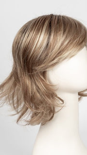 SUGAR CANE R | Rooted Platinum Blonde and Strawberry Blonde evenly blended base with Light Auburn highlight