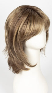 MOCHACCINO-R | Rooted Dark with Light Brown base with Strawberry Blonde highlights