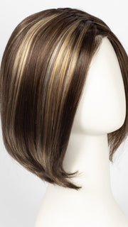 CKISSRT4 | Golden Brown w/Copper Blonde Highlights & Dark Brown Roots