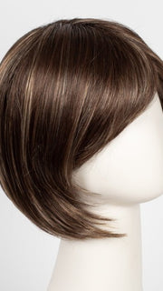 CKISSRT4 | Golden Brown w/Copper Blonde Highlights & Dark Brown Roots