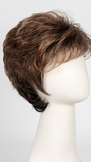 Color G829+Dark Cinnamon Mist=Medium Brown w/ Ginger Red highlights