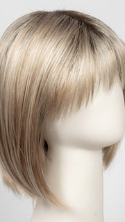 SHADOWED-CUSTARD | Warm Blonde with Light Blonde Blended Highlights and a Medium Brown Root