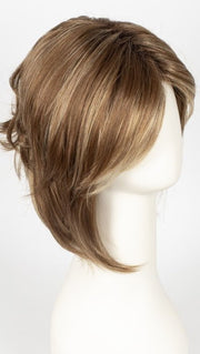 MAPLE SUGAR R | Rooted Dark with Light Honey Brown base with Strawberry Blonde highlights