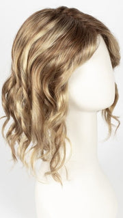 14/26S10 | Light Gold Blonde and Medium Red-Gold Blonde Blend, Shaded with Light Brown
