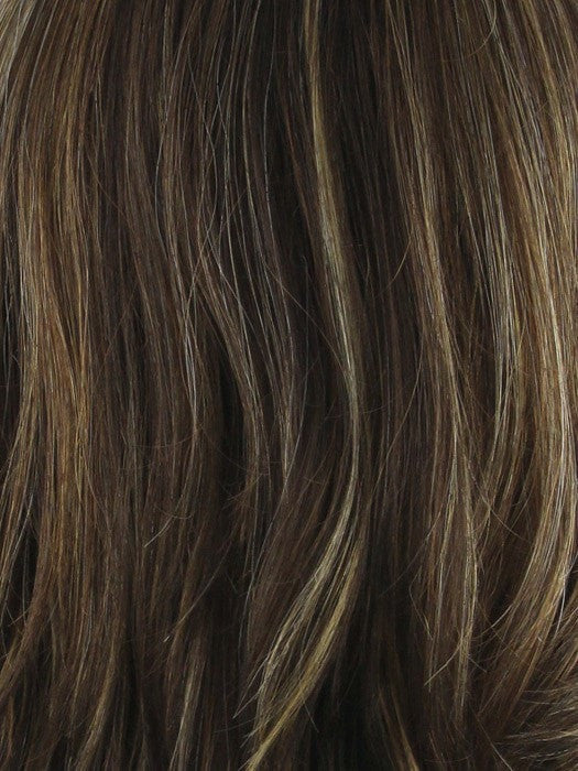 Color Almond-Rocka = Dark Golden Brown base color with Strawberry Blonde and Bright Cooper 50/50 blended 