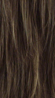ALMOND SPICE-R | Rooted Dark with a Medium Brown base and a Honey and Platinum Blonde blended highlight