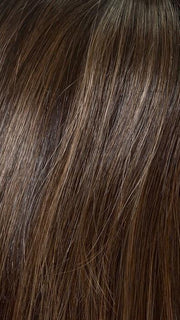 AMARETTO-CREAM | Dark Brown roots with overall Medium Brown base with Honey Blonde highlights