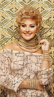 ACCLAIM Wig by Gabor in G15+ BUTTERED TOAST MIST | Warm Blonde with Pale Highlights on top