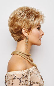 ACCLAIM Petite Wig by Gabor in G15+ BUTTERED TOAST MIST | Warm Blonde with Pale Highlights on top