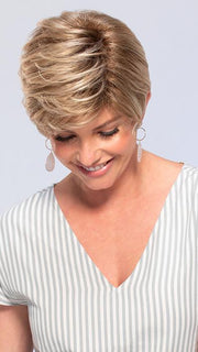 A refined pixie with short, feminine layers