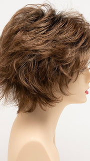 CINNAMON TOFFEE | Neutral to Warm Light Brown with Dark Brown Roots