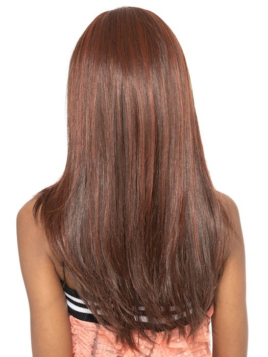 10/130R | Bright Red with Medium Brown Roots