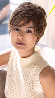 BAY by Amore in CHOCOLATE-TWIST | Cappucino Base, Coppery Blond Highlights and Tipped Ends