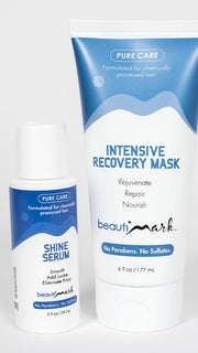 Hydration Duo - Shine Serum & Intensive Recovery Mask for Human Hair