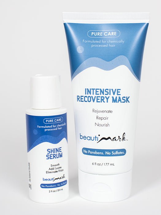 Hydration Duo - Shine Serum & Intensive Recovery Mask for Human Hair