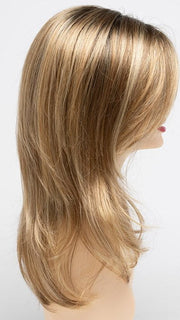 BUTTERSCOTCH SHADOW | A blend of Strong, Golden Blonde and Light Blonde with Dark Brown Roots