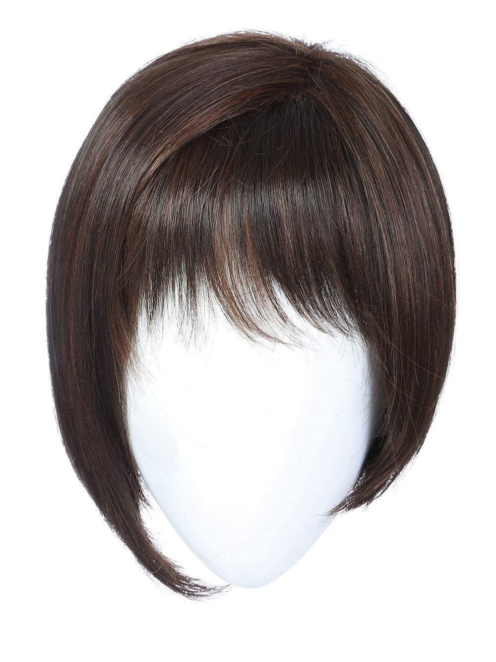 A asymmetrical short wig