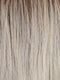 BOMBSHELL BLONDE | Golden Brown Root with a blend of White, Pure Blonde and Satin Blonde.