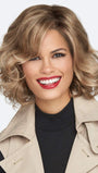 BRAVE THE WAVE Wig by RAQUEL WELCH in R29S+ GLAZED STRAWBERRY | Light Red with Strawberry Blonde Highlights