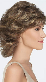Featuring gently flipped, textured layers that make a dramatic statement.