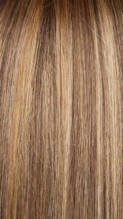 BRONZE-HAZELNUT-R | Dark Brown Root with a blend of Warm Blonde, Cool Light Blonde and Dark Brown