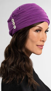 THE BUTTON SOFTIE by Jon Renau in PLUM