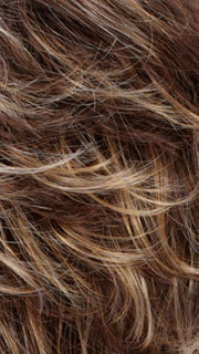 CARAMELKISS | Golden Brown w/Light Copper Blonde Highlights