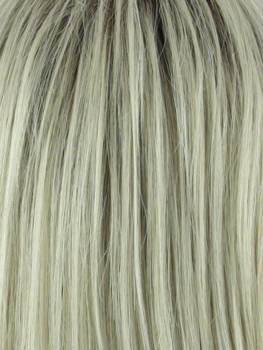 Color CHAMPAGNE R = Rooted Dark with Platinum Blonde